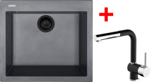 Sinks CUBE 560 BL Nanogrey + MIX 3 ...